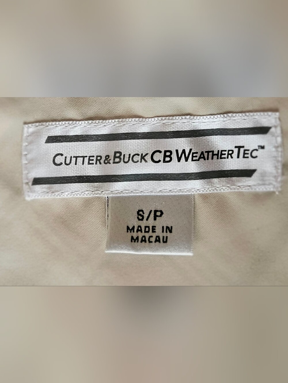 Cutter & Buck Women's Beige WeatherTec Trench Coat - Size S - Picture 8 of 15